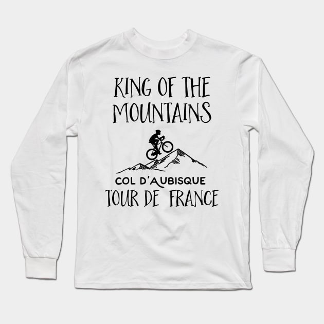 Col D`Aubisque Tour de France King of the mountains Long Sleeve T-Shirt by Naumovski